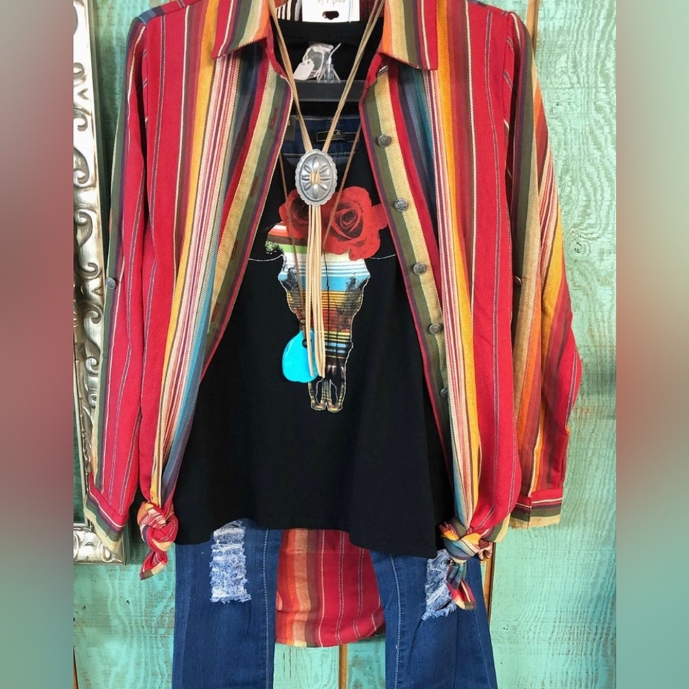 Sherape Button up Tunic